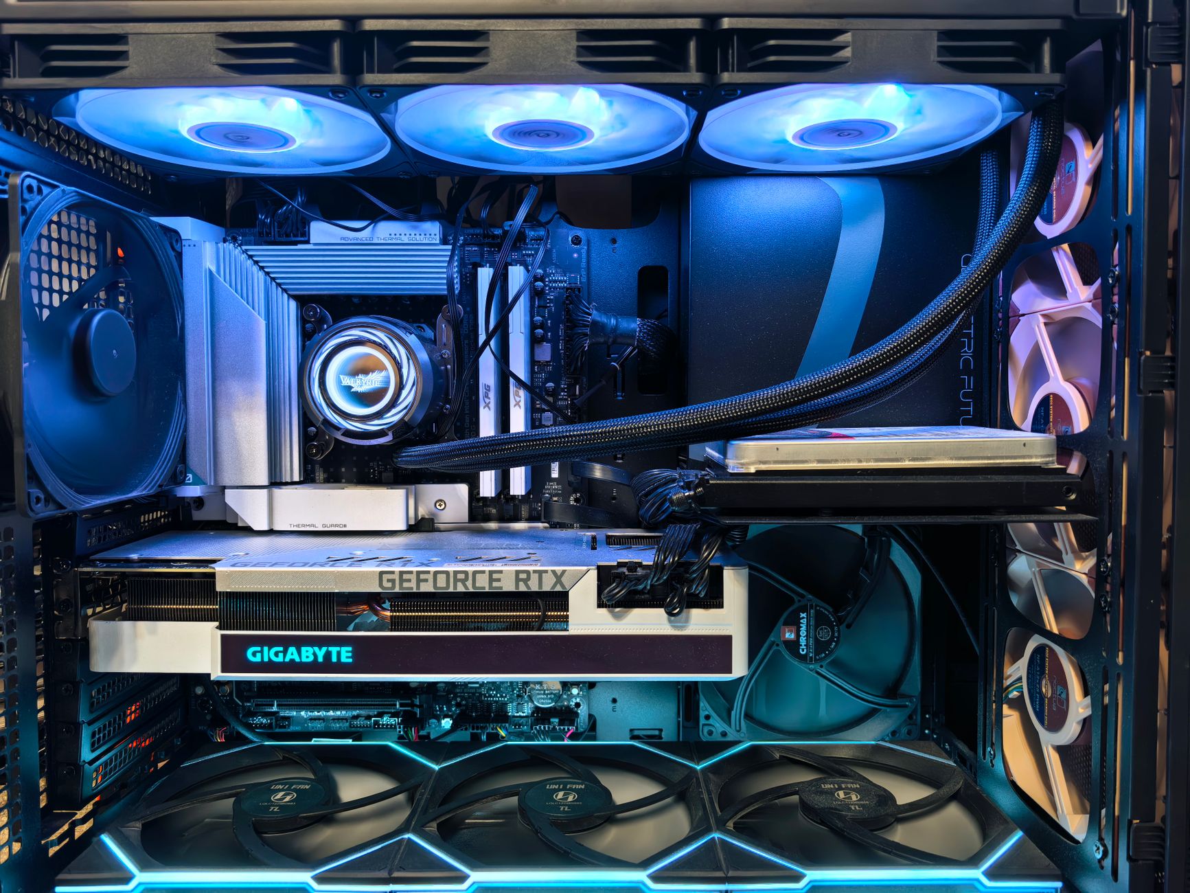 Custom gaming build setup PC